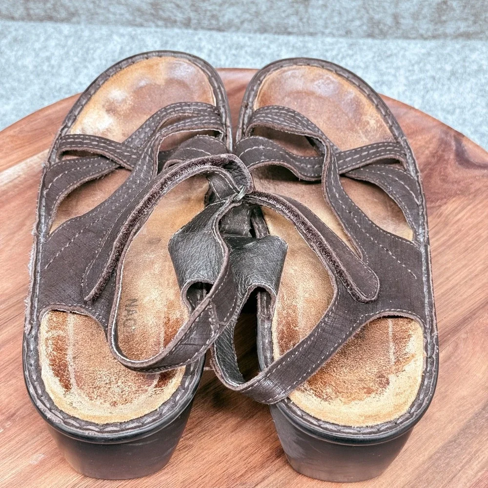 Naot‎ Shoes Womens Size 39 Leather Strappy Slingback Platform Comfort Sandals